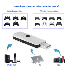 Handle Converter Host Wired And Wireless Bluetooth Handle Converter