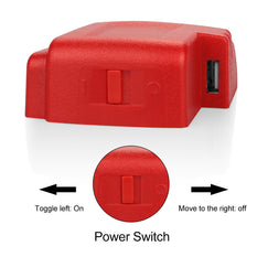 Tool battery adapter converter