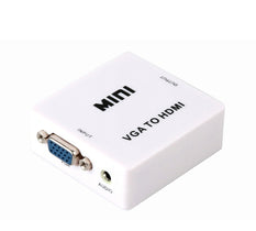 Vga to hdmi converter vga to hdmi with power supply HD converter